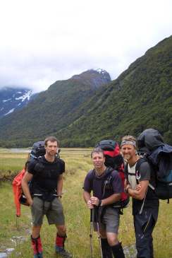 On the summit of Aspiring