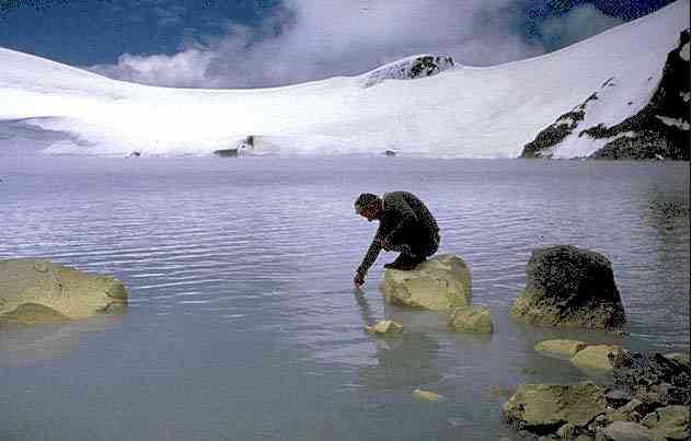 Crater lake