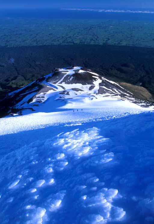 View from crater to Syme Hut