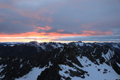 Our sunrise view