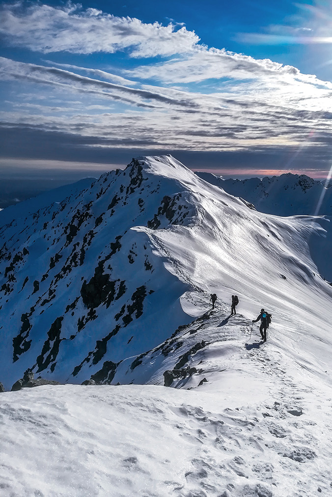 Reaching Angelus Peak