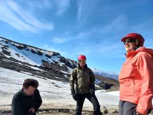 On the mountain